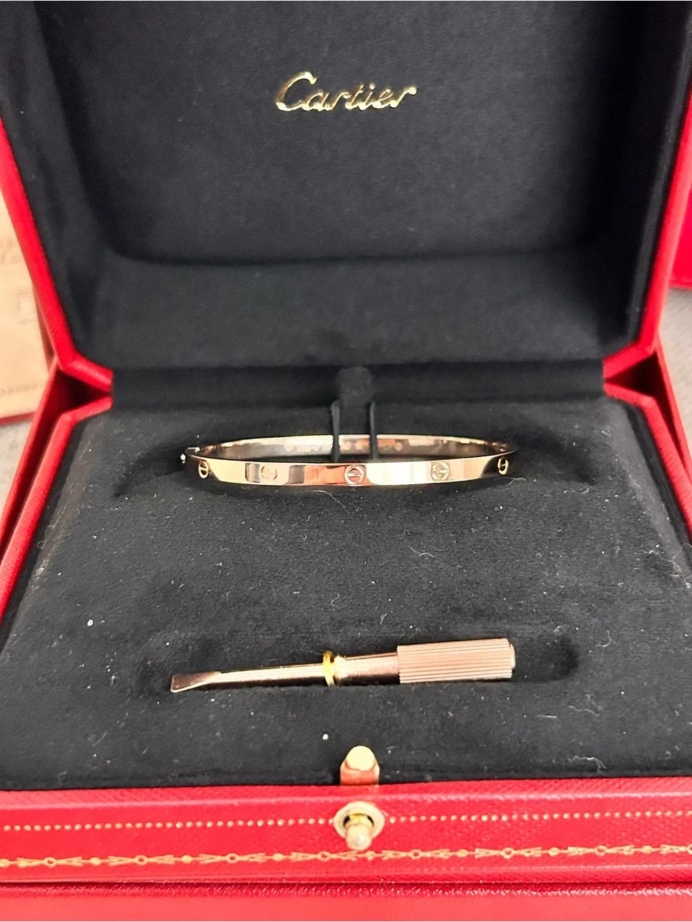Cartier Rose Gold Love Bracelet SMALL MODEL